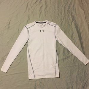 UNDER ARMOUR Compression Coldgear Small White